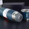 Stainless Steel Vacuum Flask Hot And Cool Water Bottle with two cups – Random Color - Image 2